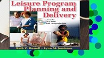 Full E-book  Leisure Program Planning and Design  For Kindle