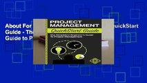 About For Books  Project Management: QuickStart Guide - The Simplified Beginner s Guide to Project