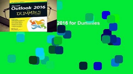 Full version  Outlook 2016 for Dummies  For Kindle