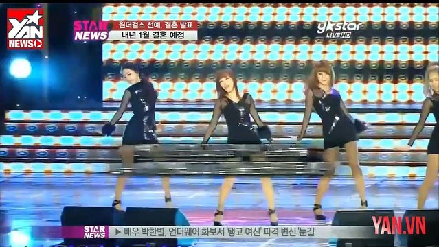 [Video news] Sunye (Wonder Girls) sẽ đám cưới vào ngày 26/01/2013