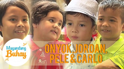 Pele, Carlo, Onyok and Jordan share how they help in their household chores | Magandang Buhay