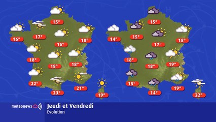 Météo : les prévisions météo pour la fin de semaine