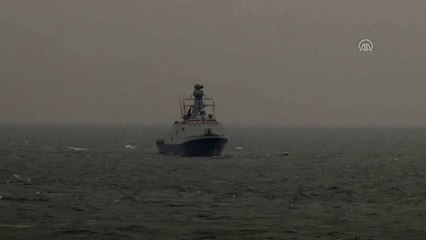 Denizkurdu-2019 Tatbikatında Su Üstü Hedeflerine Atış Yapıldı