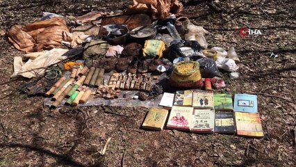 Bingöl’de 5 odalı sığınak ve 60 kiloluk patlayıcı imha edildi