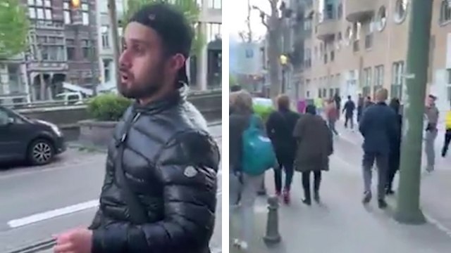 Il prévient qu'il y a les contrôleurs au prochain arrêt et tout le monde descend