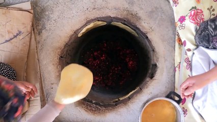 Sahur sofralarının vazgeçilmezi 'tandır ketesi' - ERZİNCAN