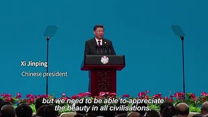 Xi says 'no clash' of civilisations amid US trade war