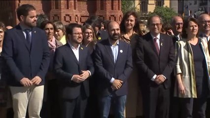 Torra declara ante el TSJC por negarse a retirar simbología independentista de los edificios públicos