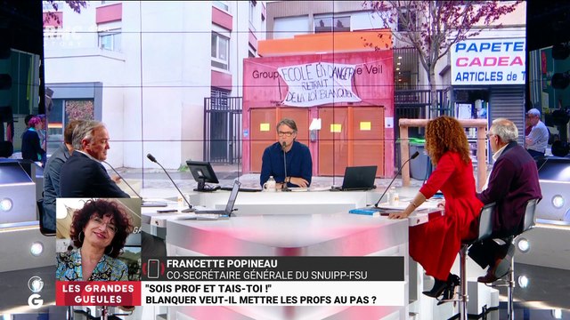 La GG du jour : Sois prof et tais-toi! , Blanquer veut-il mettre les profs au pas ? - 15/05