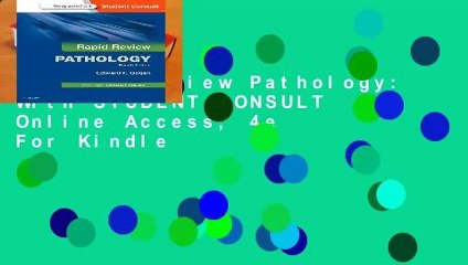 Rapid Review Pathology: With STUDENT CONSULT Online Access, 4e  For Kindle