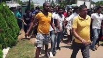 Sri Lankan police confronts angry mob following spate of violence against Muslims