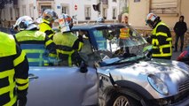 Nancy : un violent choc au carrefour fait deux blessés