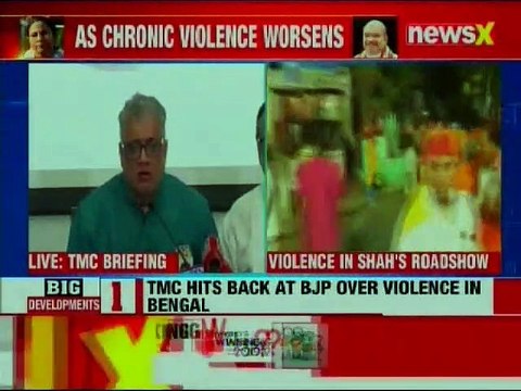 TMC Derek O'Brien briefs media on West Bengal violence, gives video proofs to counter BJP's claim