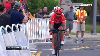 Plus costaud, Rémi Cavagna s'est offert, en solitaire, la 3e étape