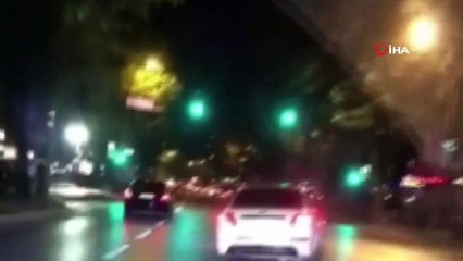 Trafik magandası Bağdat Caddesi'nde terör estirdi