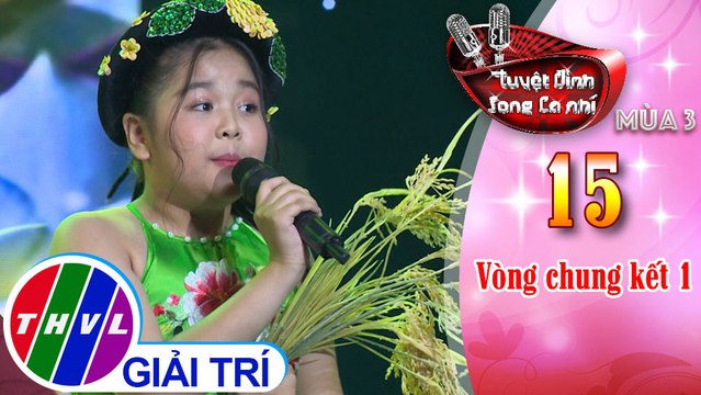 Tuyệt đỉnh song ca nhí Mùa 3 - Tập 15[3]: Mưa trên quê hương - Gia Uyên