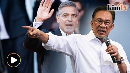 Anwar bidas George Clooney isu LGBT