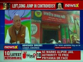 Protests outside BJP Kolkata office, TMC delegation to meet Election Commission