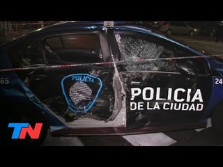 Fuga, persecución y choque: los ladrones que se perdieron y chocaron contra patrulleros