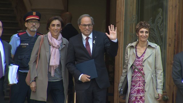 Quim Torra declara ante el TSJC
