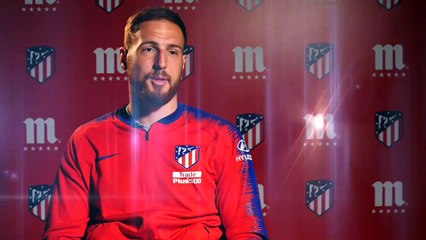 Entrevista a Oblak, mejor jugador del mes de abril en el Atlético de Madrid