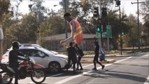 Car cleaning service by student in Chile