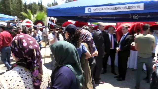 Şehit Uzman Çavuş Zekeriya Zencirli son yolculuğuna uğurlandı - ANTALYA
