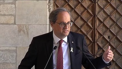 Torra acusa a la JEC de hacer "maniobras políticas" para sentarlo en el banquillo