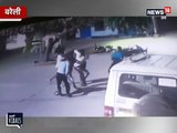 बरेली: गैंगवार CCTV में कैद, जमकर चले लाठी-डंडे