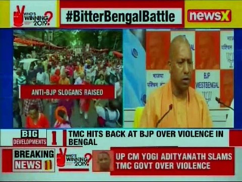 Yogi Adityanath slams TMC govt over Kolkata Violence, state-sponsored ferocity in West Bengal