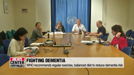 WHO recommends regular exercise, balanced diet as ways to reduce dementia risk