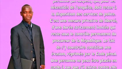 Les Lexiques de Daouda Mine : La garde-à-vue