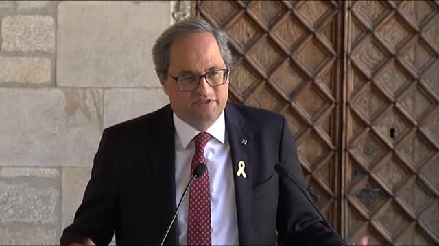 Torra acusa a la Junta Electoral Central de ser parcial tras declarar ante el TSJC