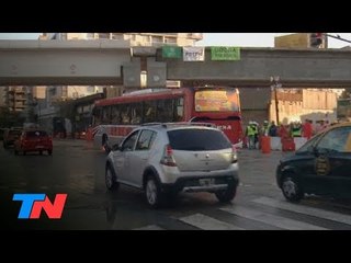 La avenida Córdoba sin barrera: reabrieron el tránsito a la altura de Juan B. Justo