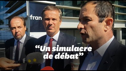 Débat européennes : Hamon, NDA et Lagarde dénoncent le "choix politique" de France 2
