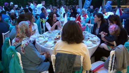 Lösemili çocuklar aileleriyle iftarda buluştu