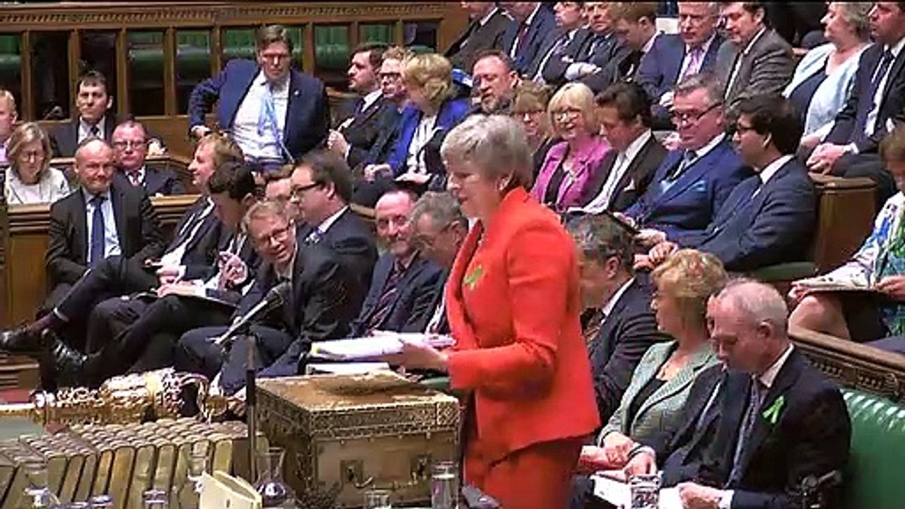 Theresa May speaks about Mental Health Awarenes...