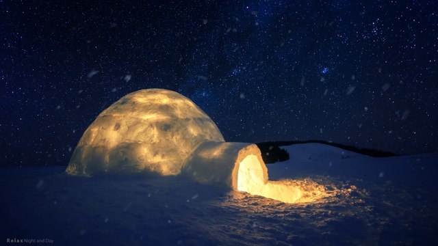 Blizzard Snowstorm with Arctic Howling Wind | 10 HOURS - Ambient Sounds of Winter for Deep Sleep - 4K - Beautiful Nature