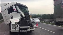 Anadolu Otoyolu'nda Zincirleme Trafik Kazası - Kocaeli