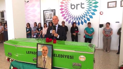 - Vefat eden TGRT eski müdürlerinden Derviş Özer Berkem için tören düzenlendi.