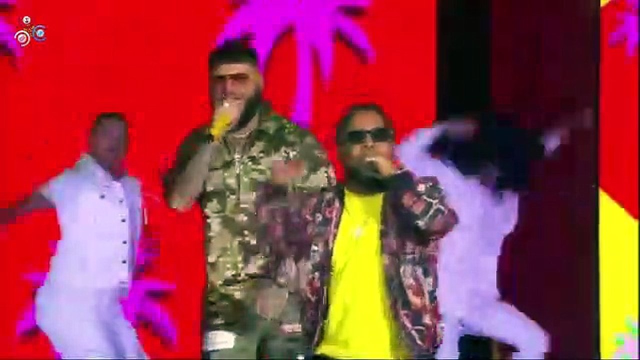 Maniquí Remix en Los Premios Heat 2019