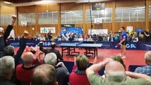 Tennis de table: la liesse de la victoire morézienne