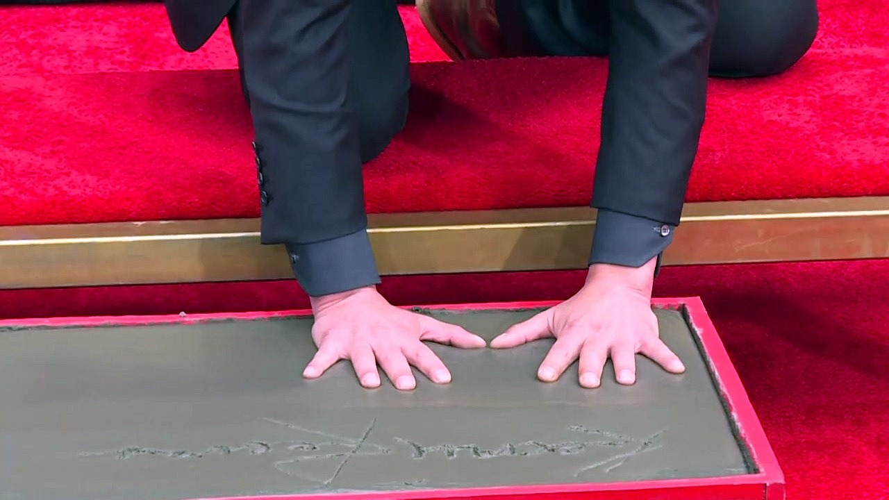 Keanu Reeves verewigt sich auf Hollywood Boulevard