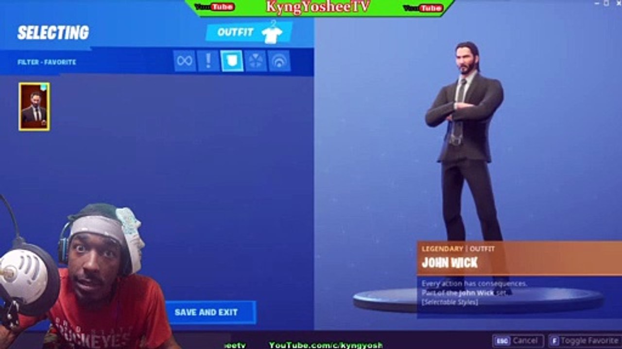 Fortnite Season 9 Update - New John Wick Fortnite Skin & Wicks Bounty ( LEAKED )