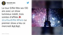 La tour Eiffel fête ses 130 ans avec un show laser inédit à partir de ce mercredi soir