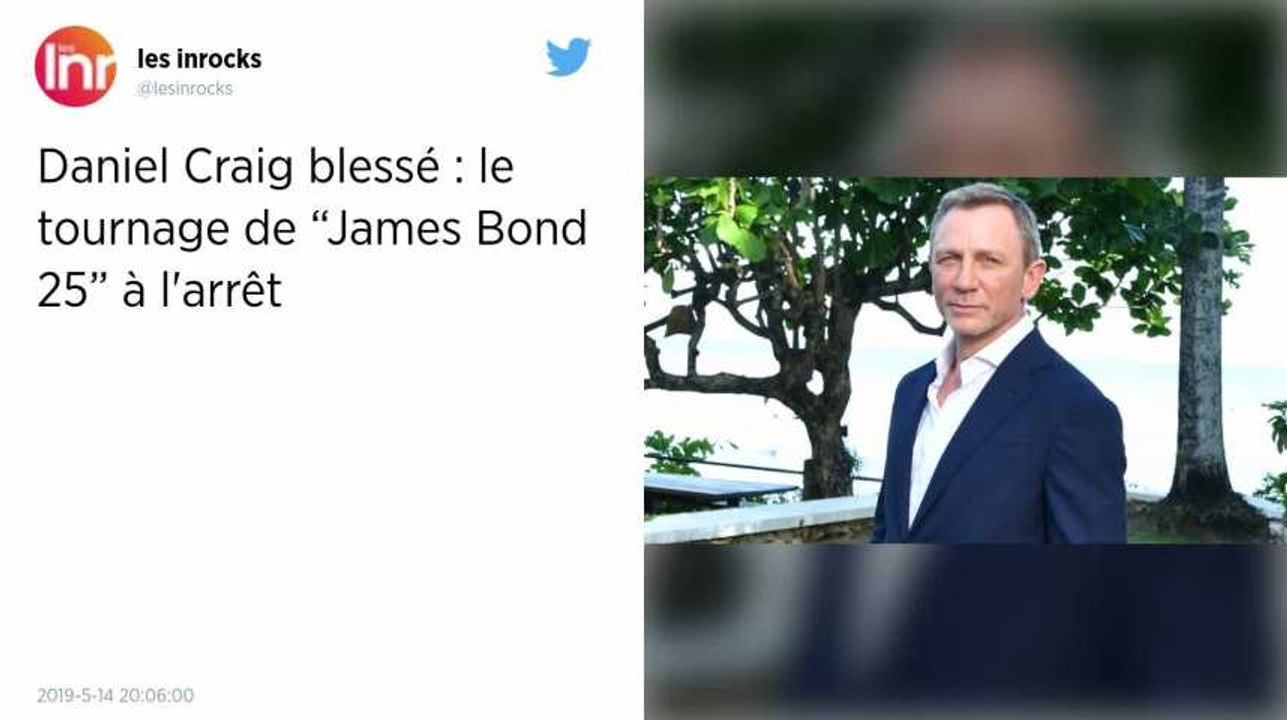 « James Bond ». Daniel Craig se blesse sur le tournage, la production suspendue