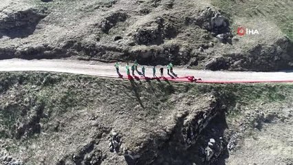 İlk Kez Kayıp Gazeteciyi Arama Çalışmaları Kapsamında Gerçekleştirilen Çalışma Havadan Görüntülendi