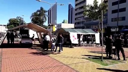 Maio Amarelo: Simulador de direção é instalado no Centro