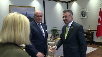 Cumhurbaşkanı Yardımcısı Oktay, ASO Başkanı Özdebir'i kabul etti - ANKARA