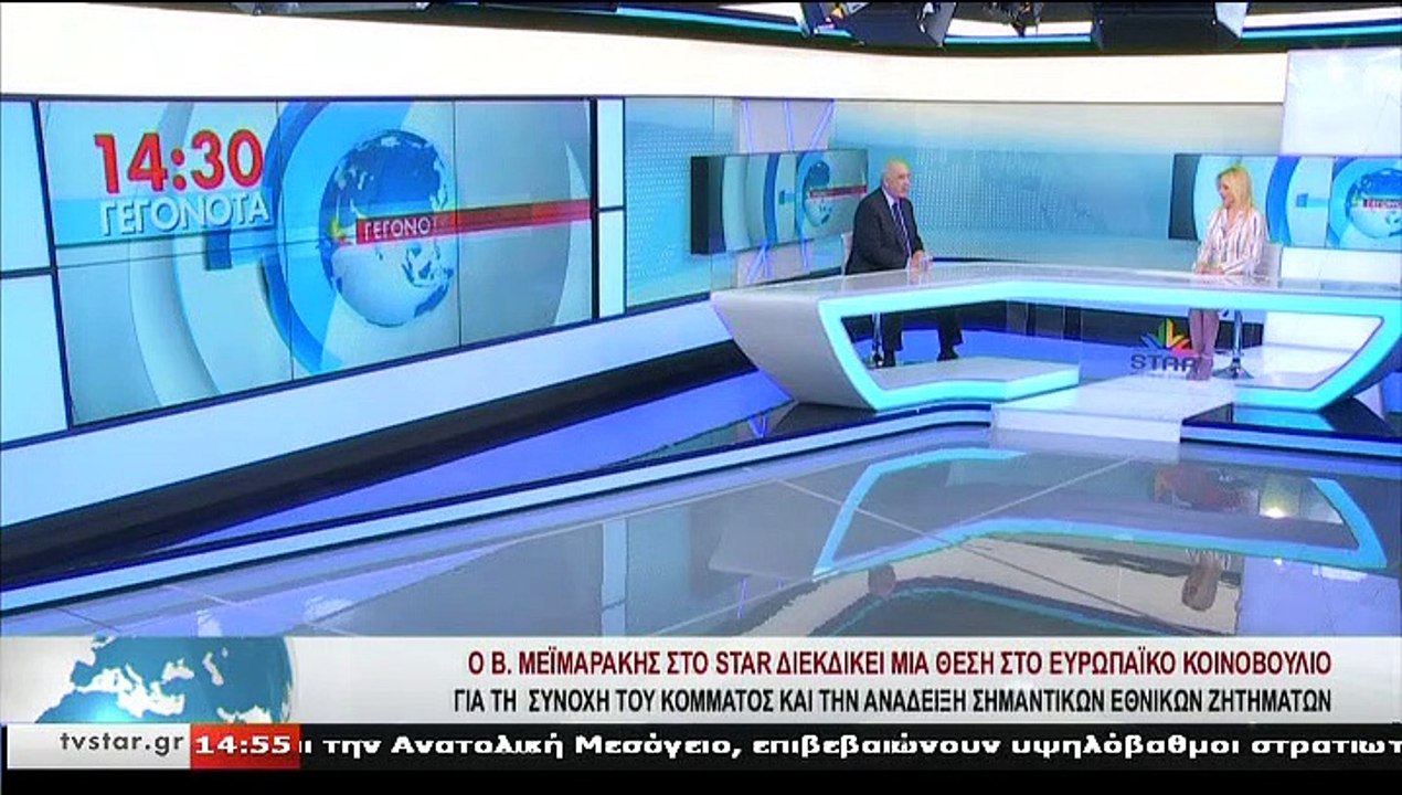 Ο  υποψήφιος  ευρωβουλευτής Ν.Δ., Β.ΜΕΪΜΑΡΑΚΗΣ,...